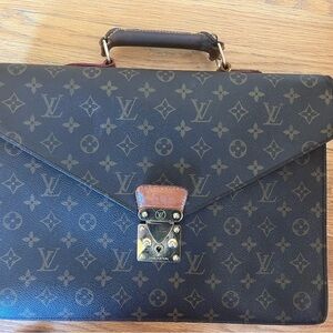 Louis Vuitton Brown Serviette Conseiller briefcase
